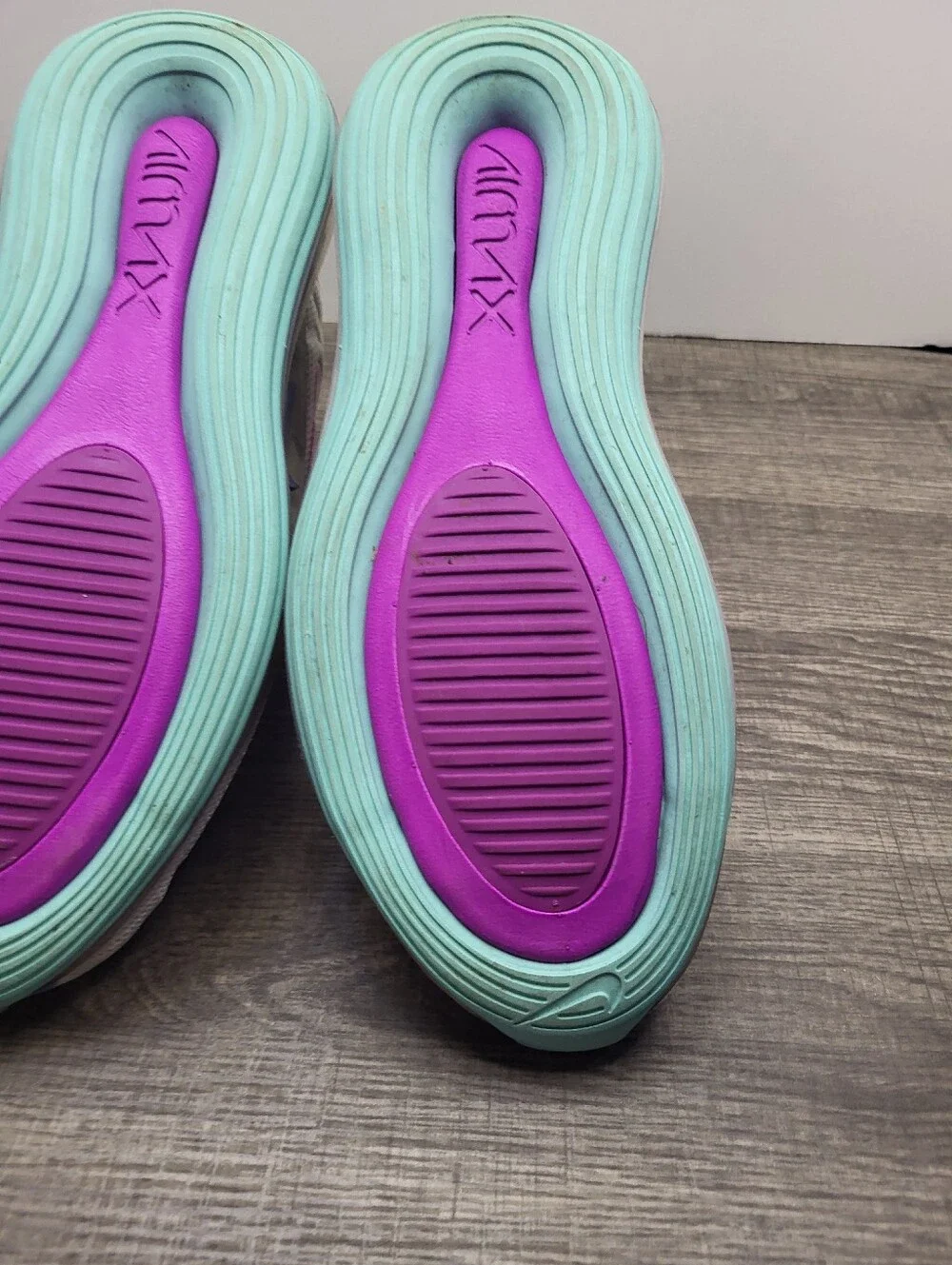 Nike Womens Air Max 720 Aqua Powder Pastel Pink Shoes AR9293-102 Size 7